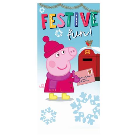 Peppa Pig Christmas Money / Gift Wallet £0.89